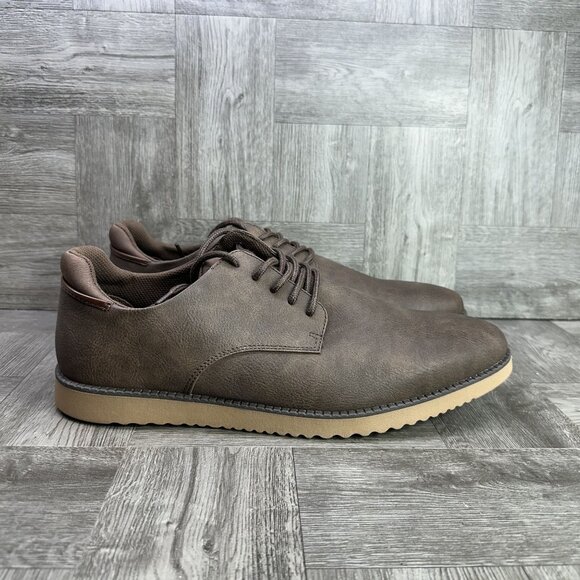 Dr. Scholl's Sync Lace Up Men's size 13 Brown Oxford Shoes - Picture 1 of 8